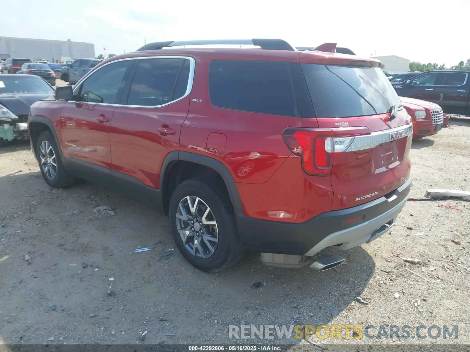 3 fotografías del automóvil dañado 1GKKNML42PZ173612 GMC ACADIA 2023