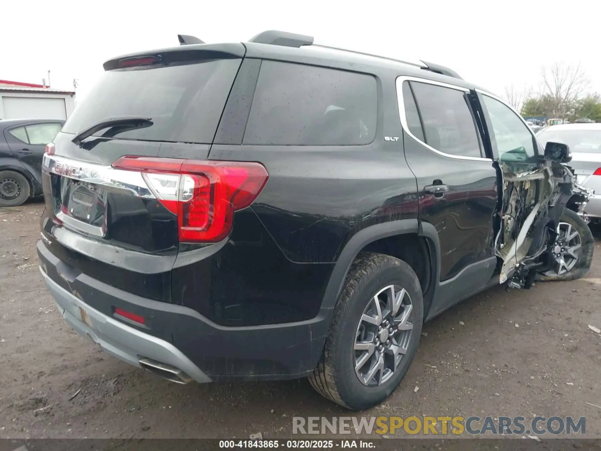 4 fotografías del automóvil dañado 1GKKNML45PZ185835 GMC ACADIA 2023