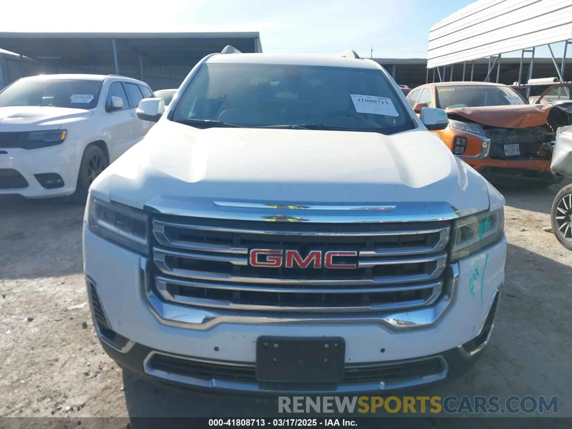 12 fotografías del automóvil dañado 1GKKNML47PZ168955 GMC ACADIA 2023