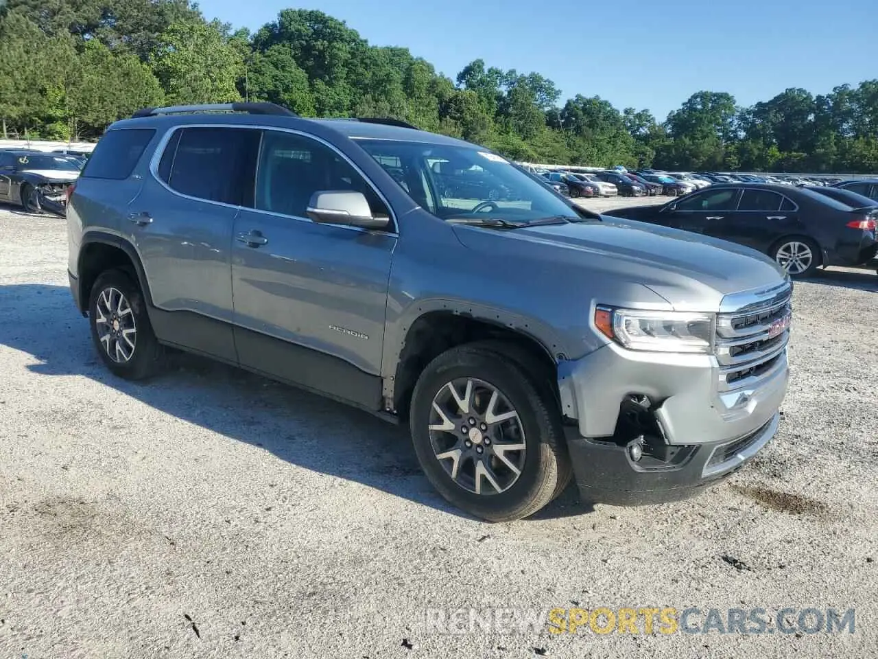 4 fotografías del automóvil dañado 1GKKNML47PZ223663 GMC ACADIA 2023