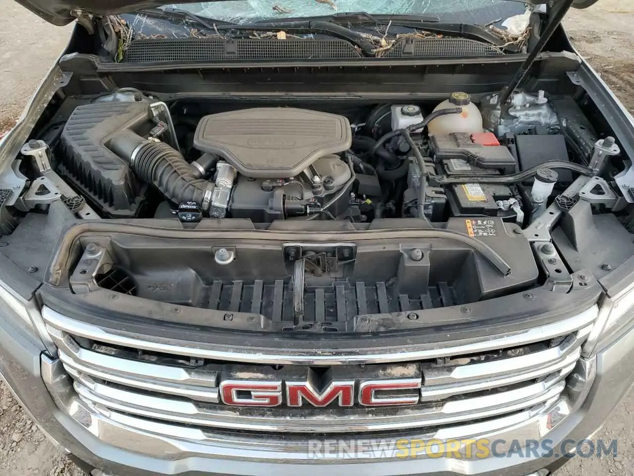 12 fotografías del automóvil dañado 1GKKNMLS0PZ224605 GMC ACADIA 2023