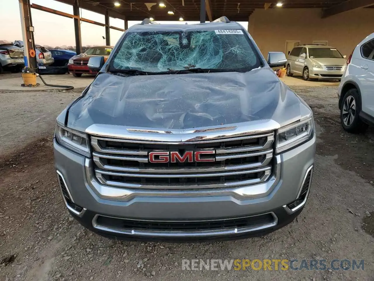 5 fotografías del automóvil dañado 1GKKNMLS0PZ224605 GMC ACADIA 2023