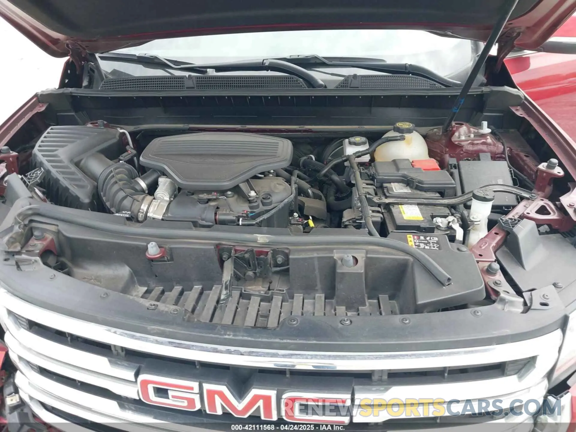 10 fotografías del automóvil dañado 1GKKNMLS3PZ170569 GMC ACADIA 2023