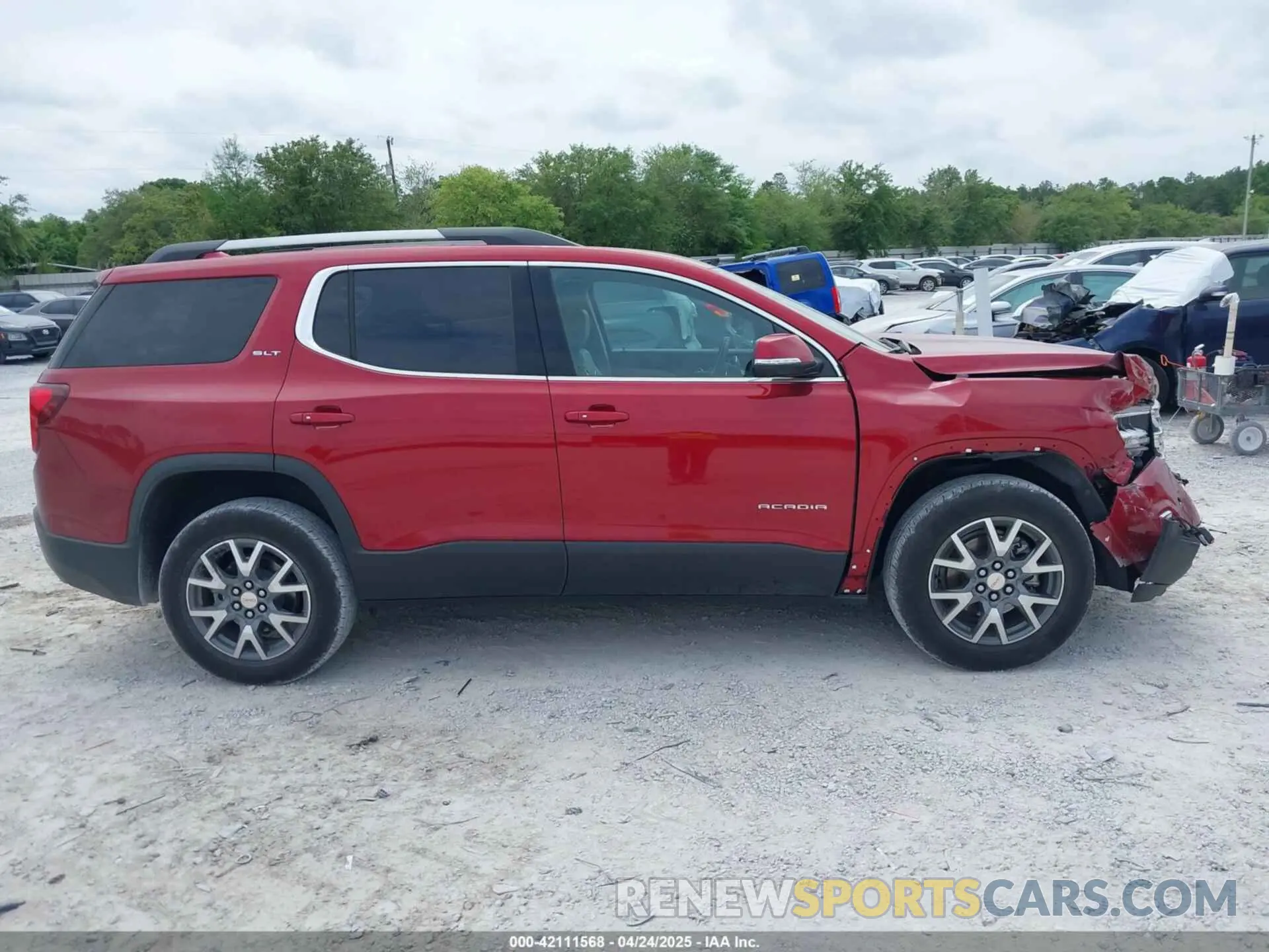 14 fotografías del automóvil dañado 1GKKNMLS3PZ170569 GMC ACADIA 2023