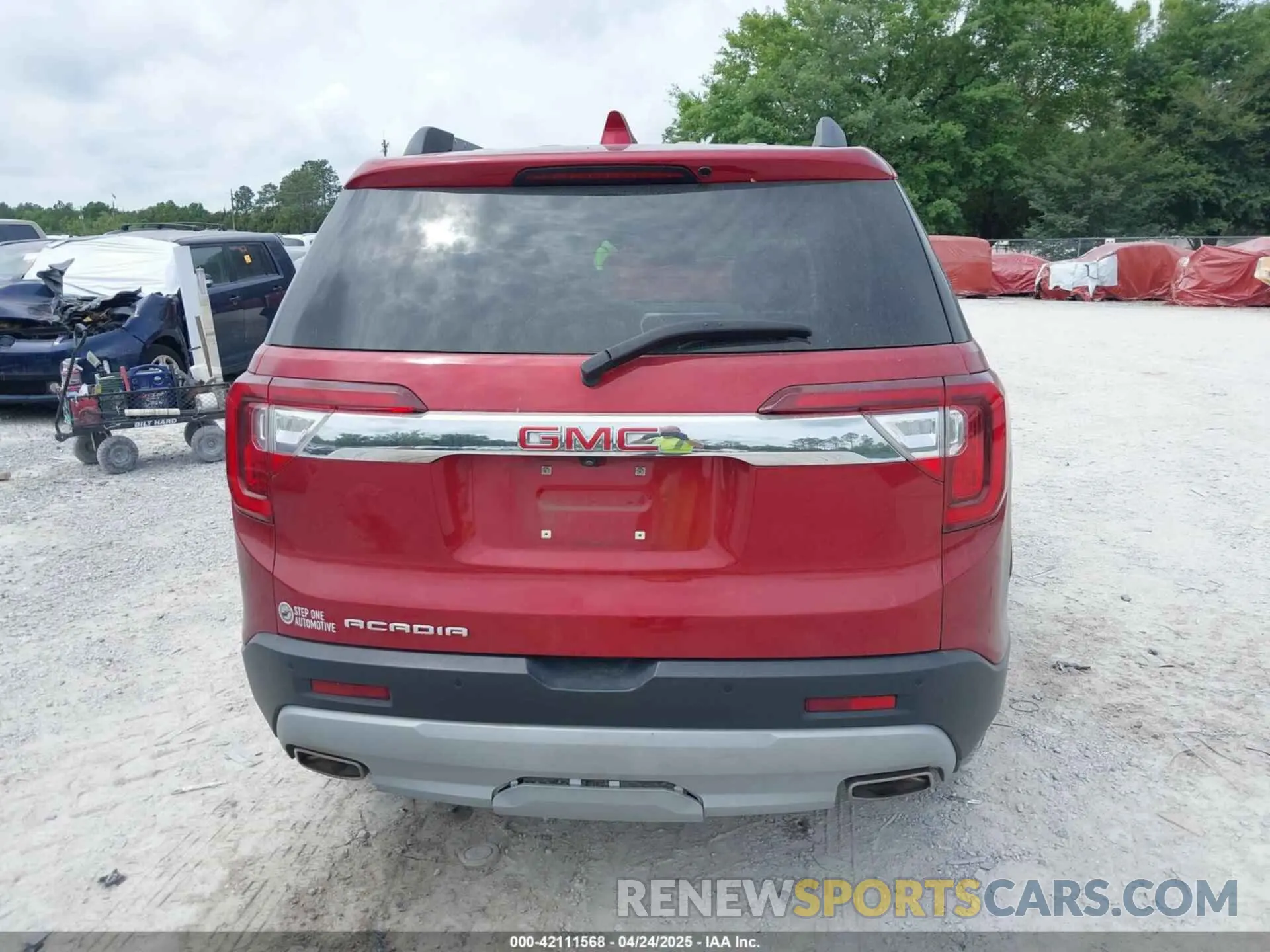 17 fotografías del automóvil dañado 1GKKNMLS3PZ170569 GMC ACADIA 2023