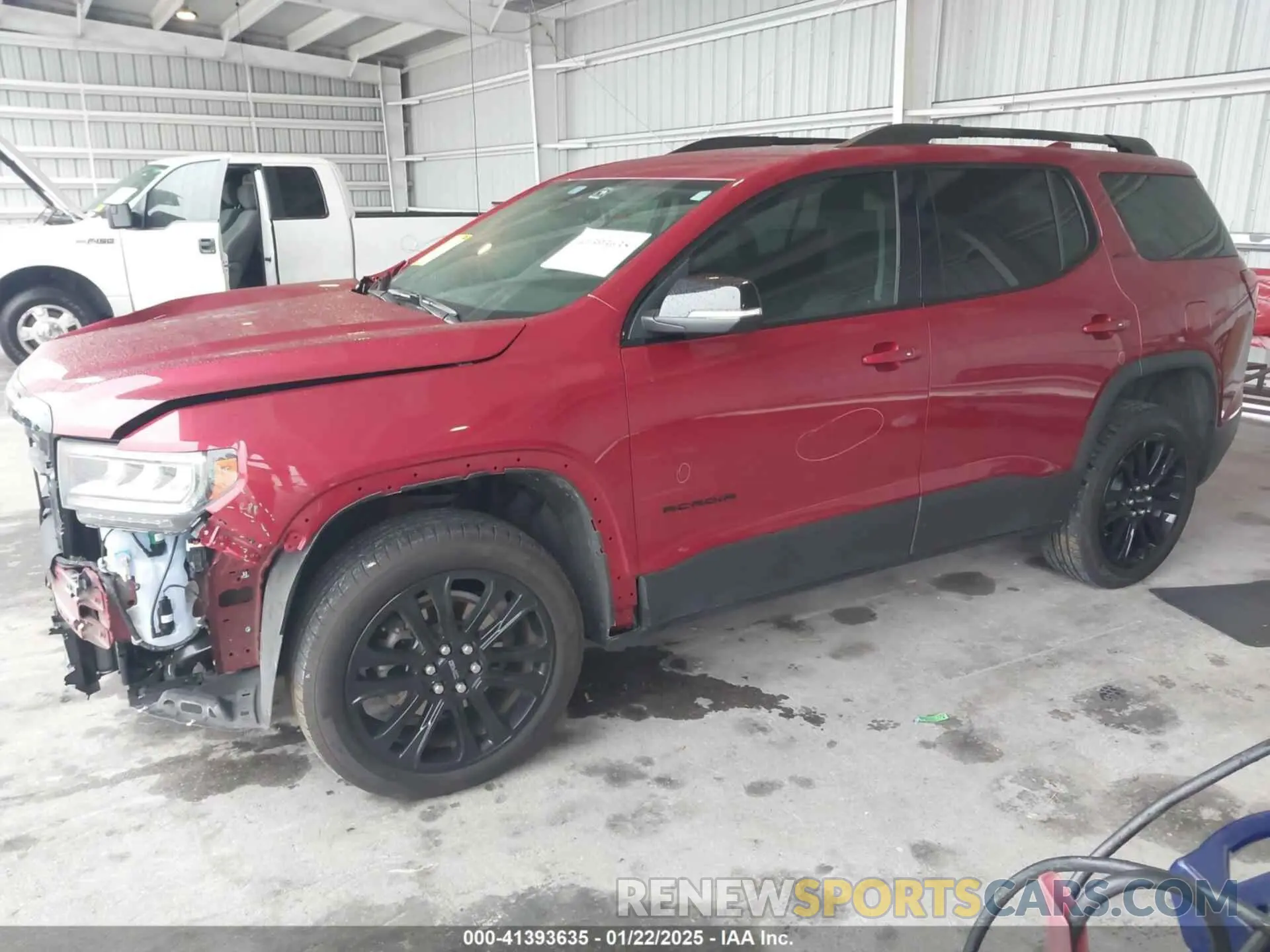 2 fotografías del automóvil dañado 1GKKNMLS4PZ174923 GMC ACADIA 2023