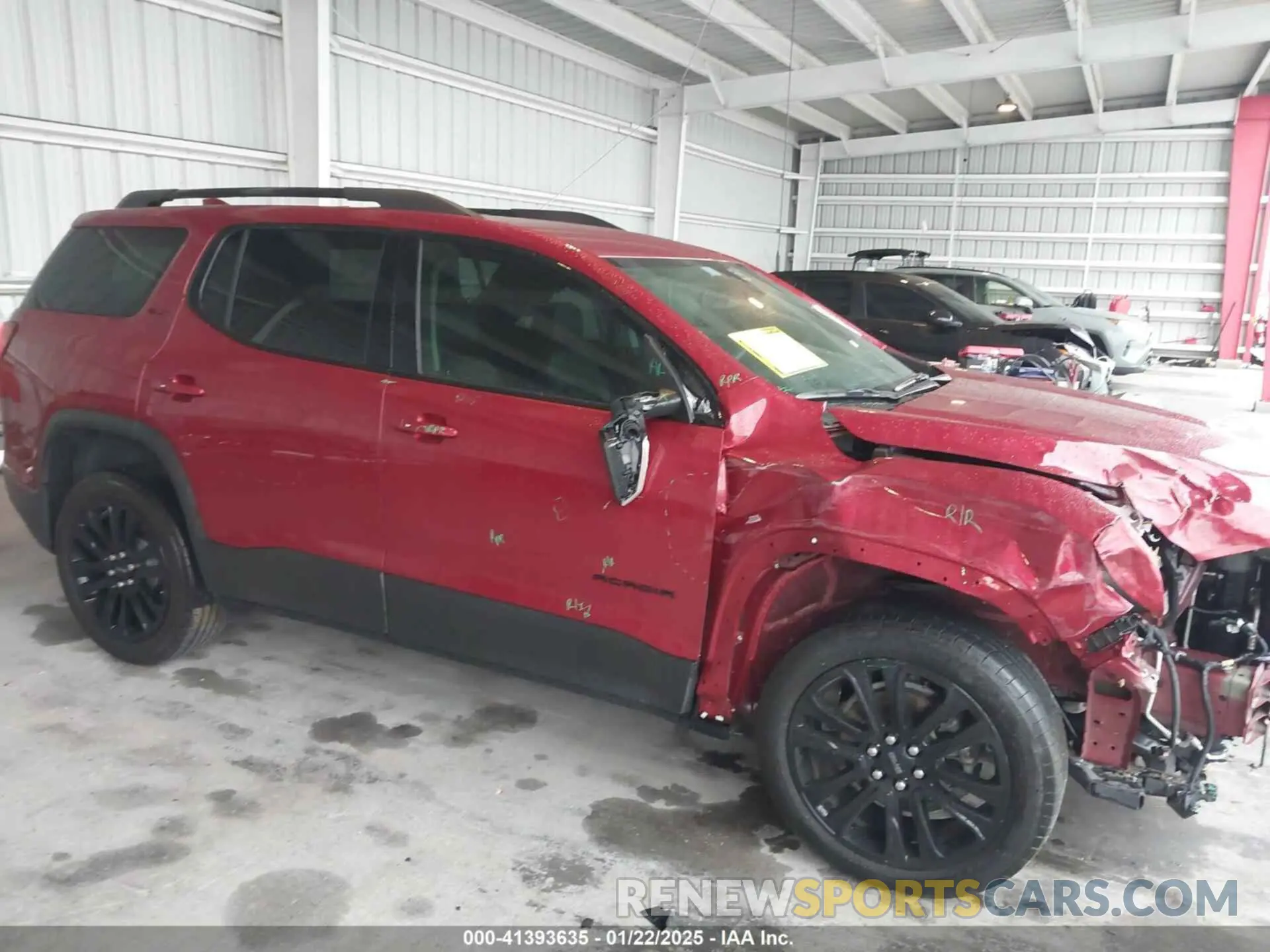 6 fotografías del automóvil dañado 1GKKNMLS4PZ174923 GMC ACADIA 2023