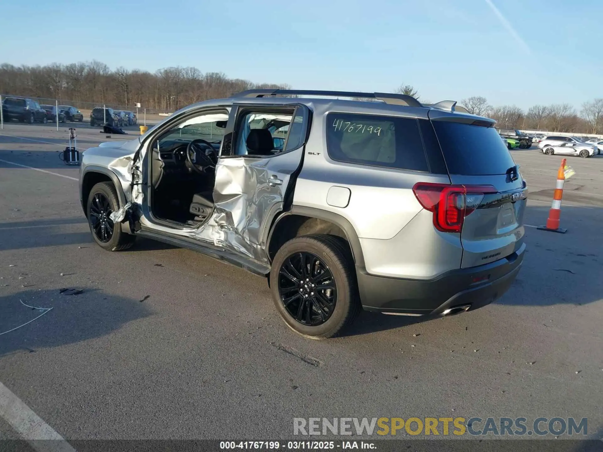 3 fotografías del automóvil dañado 1GKKNMLS8PZ212914 GMC ACADIA 2023