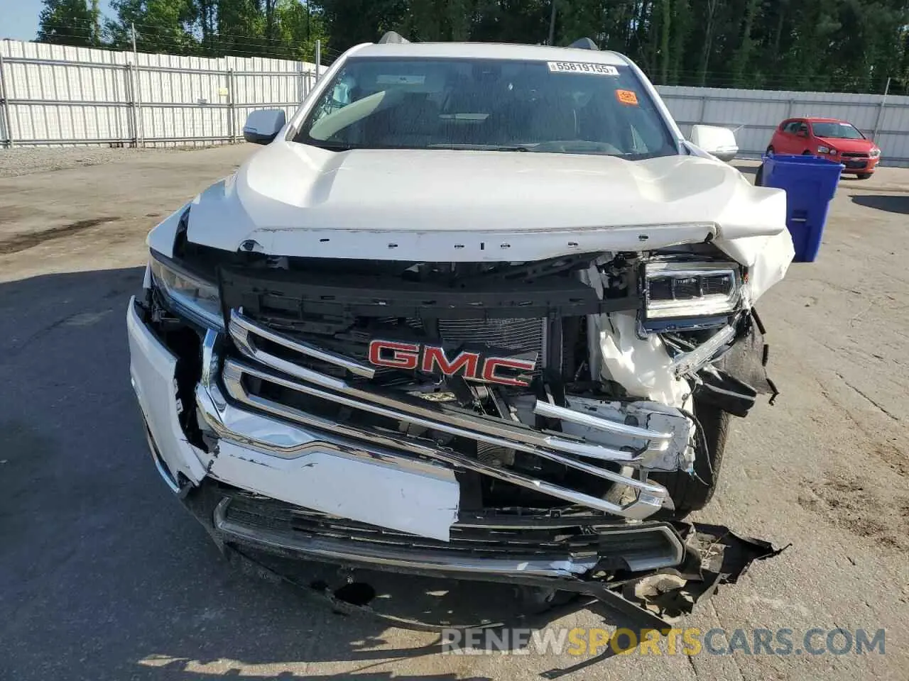 5 fotografías del automóvil dañado 1GKKNMLS8PZ264978 GMC ACADIA 2023