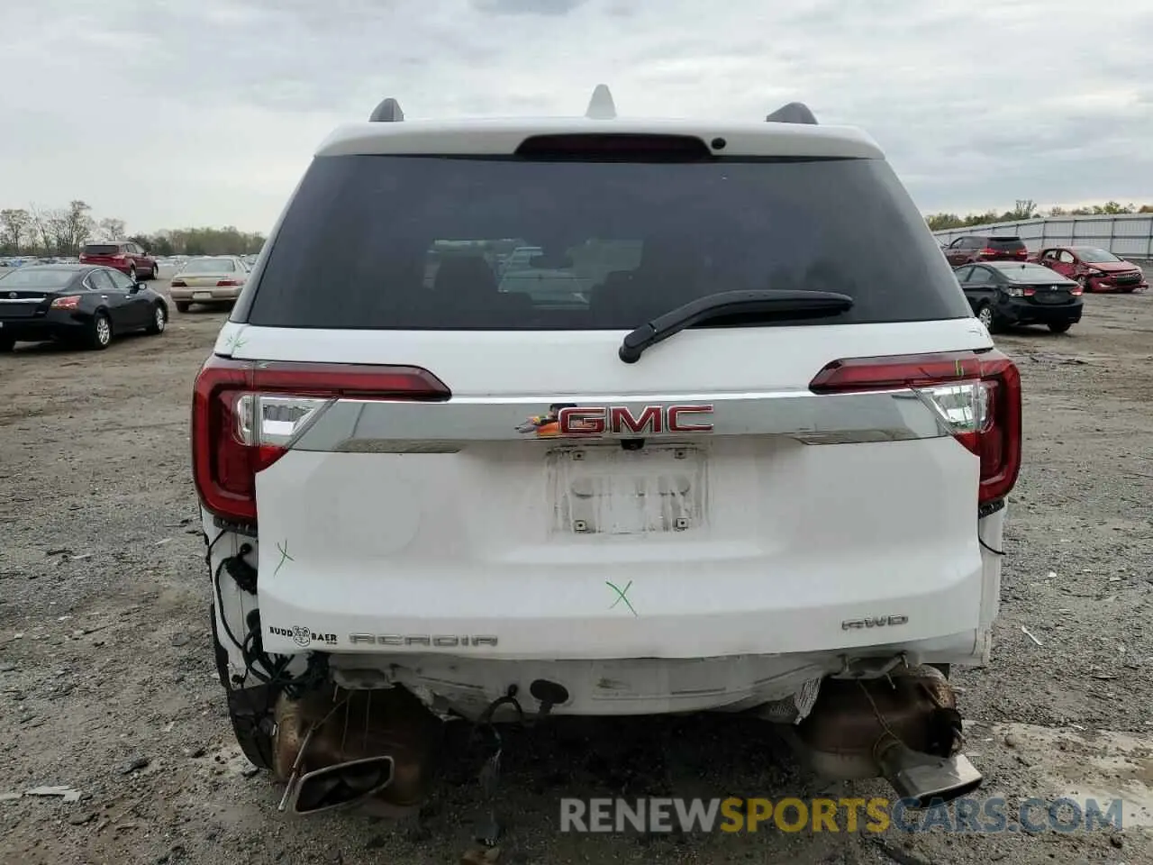 6 fotografías del automóvil dañado 1GKKNRL41PZ238009 GMC ACADIA 2023
