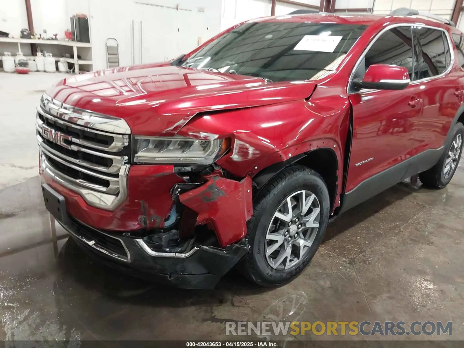 6 fotografías del automóvil dañado 1GKKNRL42PZ134581 GMC ACADIA 2023