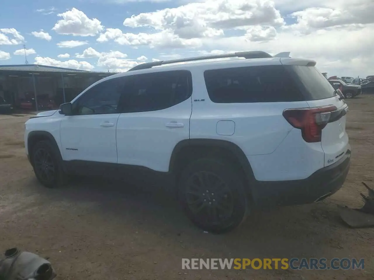 2 fotografías del automóvil dañado 1GKKNRL48PZ266177 GMC ACADIA 2023