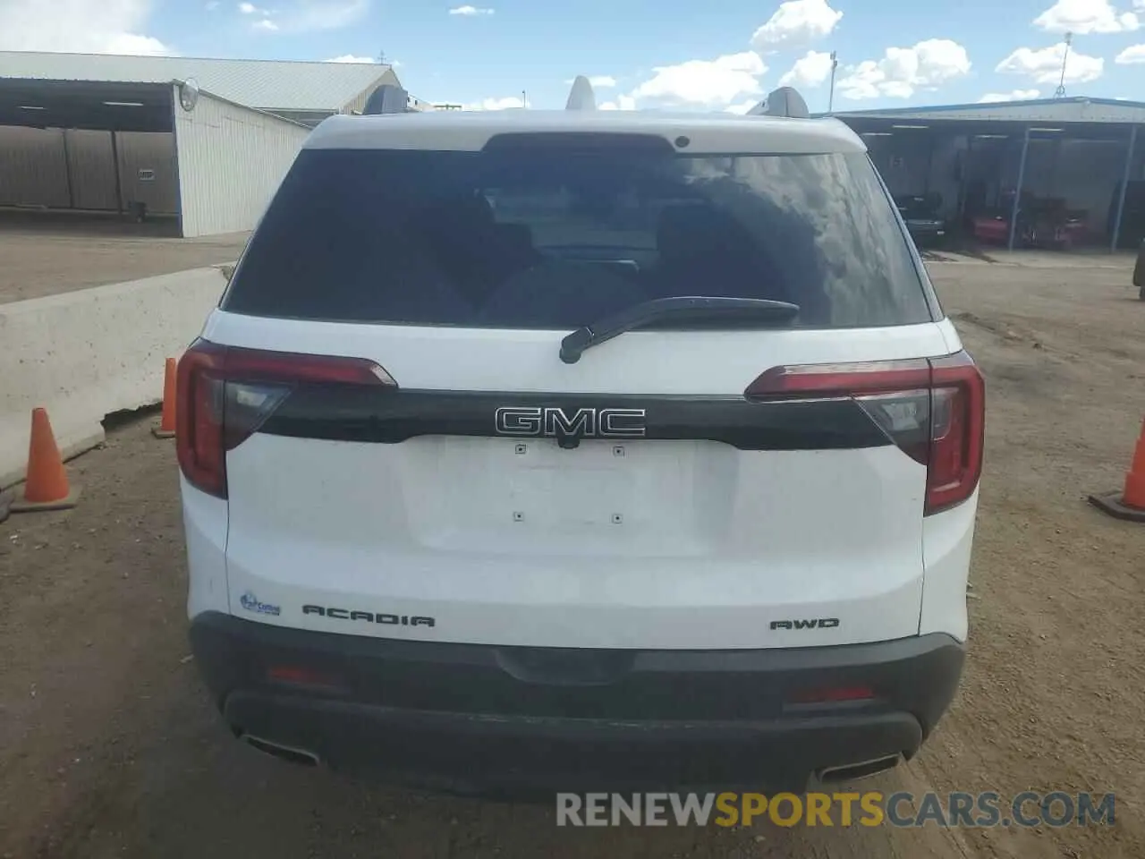 6 fotografías del automóvil dañado 1GKKNRL48PZ266177 GMC ACADIA 2023
