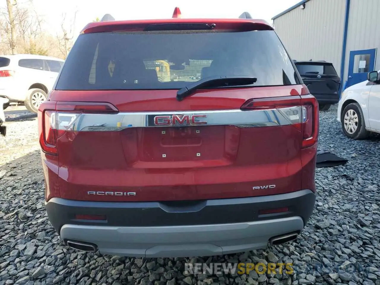 6 fotografías del automóvil dañado 1GKKNUL42PZ233940 GMC ACADIA 2023