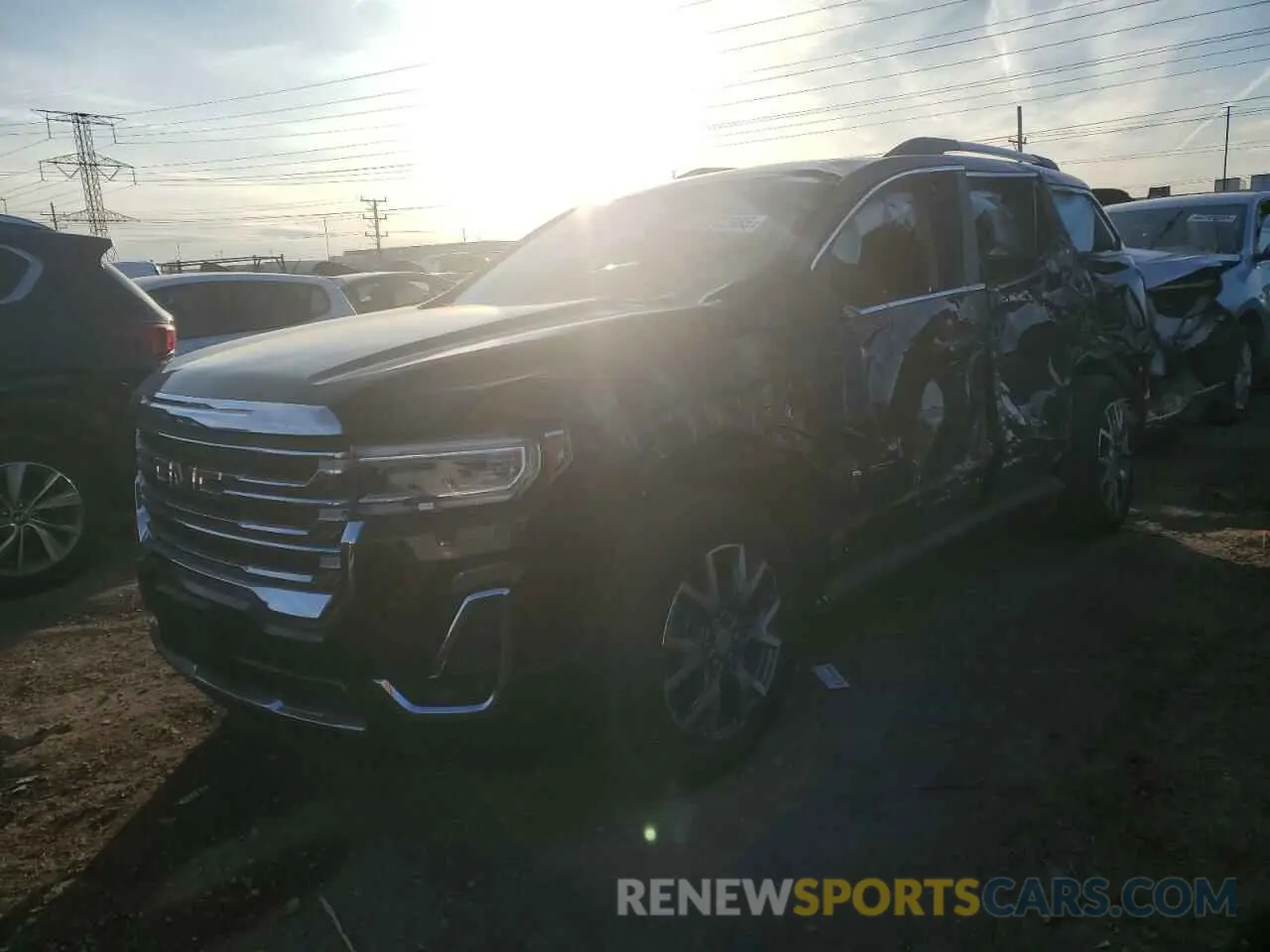 1 fotografías del automóvil dañado 1GKKNUL43PZ253209 GMC ACADIA 2023