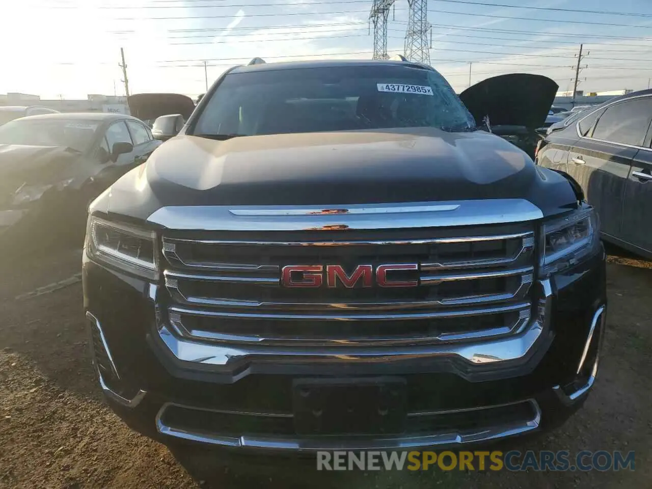 5 fotografías del automóvil dañado 1GKKNUL43PZ253209 GMC ACADIA 2023
