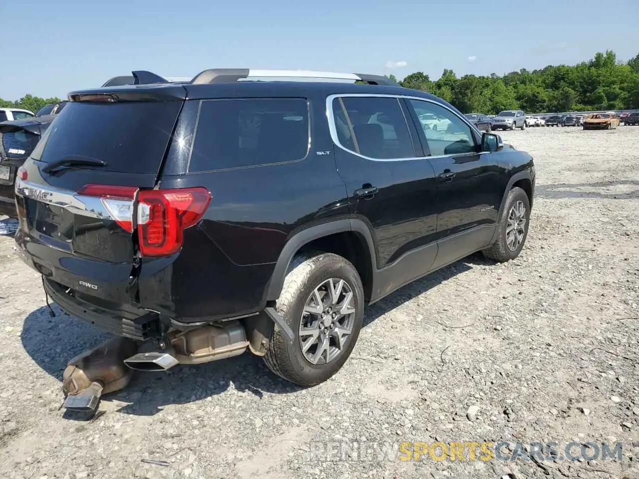 3 fotografías del automóvil dañado 1GKKNUL46PZ173578 GMC ACADIA 2023
