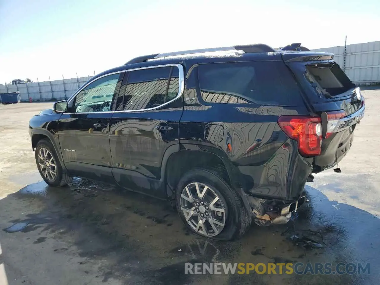 2 fotografías del automóvil dañado 1GKKNUL47PZ250684 GMC ACADIA 2023