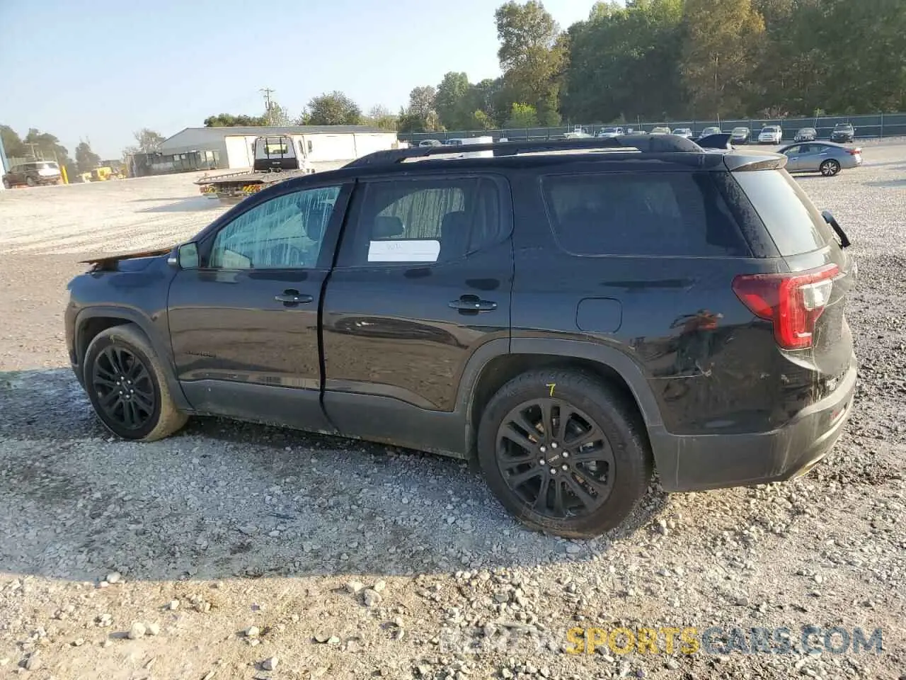 2 fotografías del automóvil dañado 1GKKNUL48PZ173744 GMC ACADIA 2023