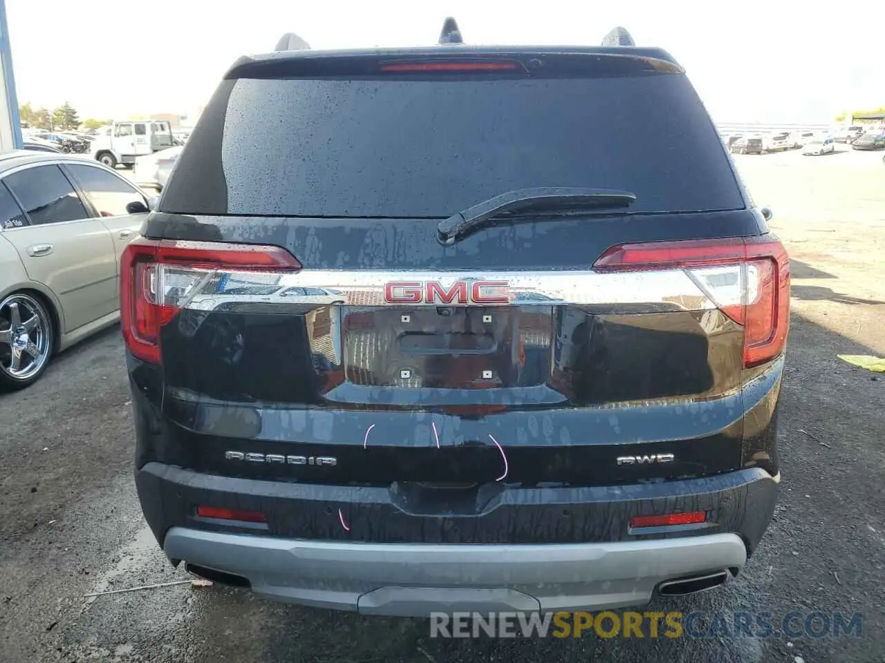 6 fotografías del automóvil dañado 1GKKNUL4XPZ208462 GMC ACADIA 2023