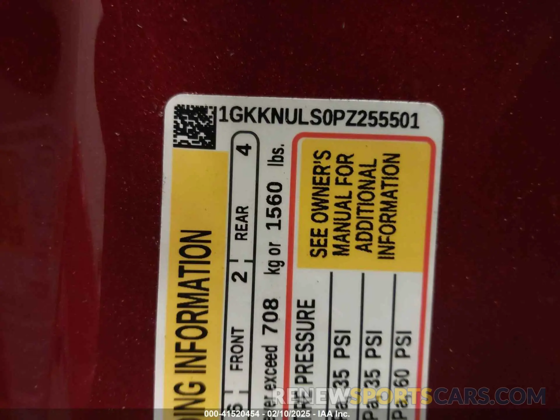 9 fotografías del automóvil dañado 1GKKNULS0PZ255501 GMC ACADIA 2023