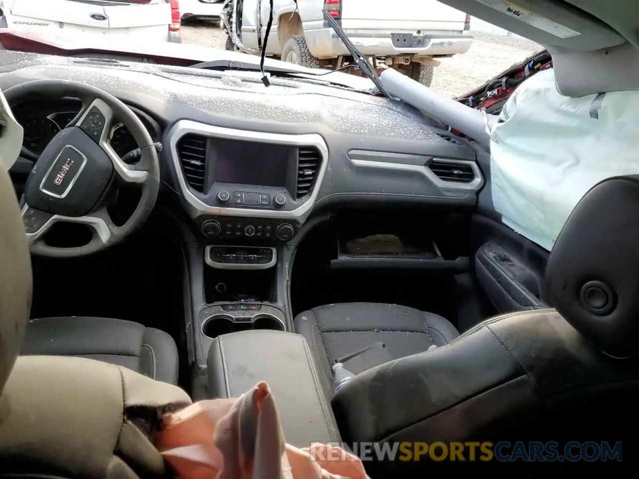 8 fotografías del automóvil dañado 1GKKNULS6PZ228609 GMC ACADIA 2023