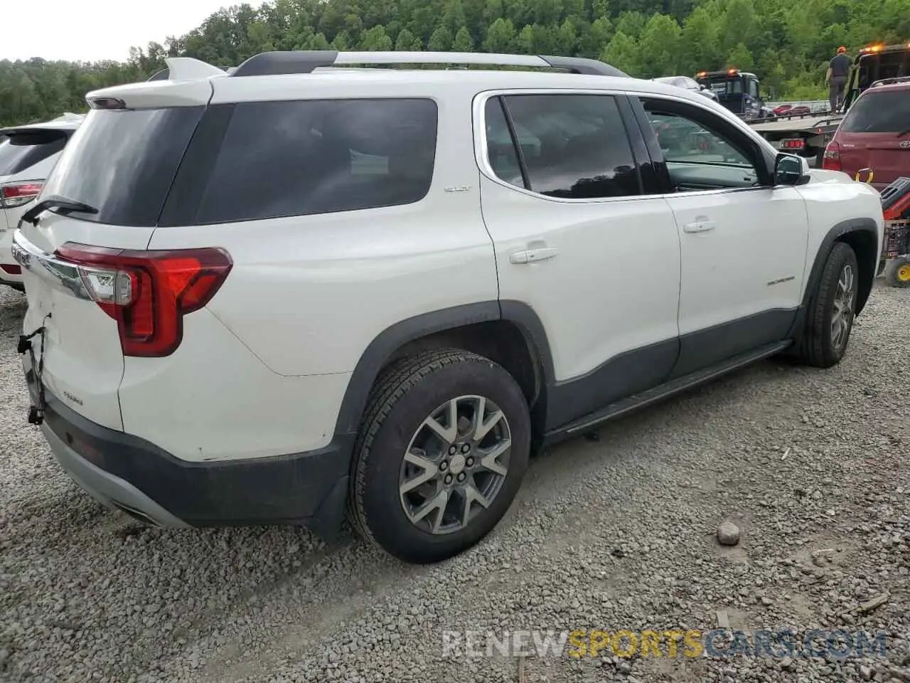3 fotografías del automóvil dañado 1GKKNULS6PZ237102 GMC ACADIA 2023