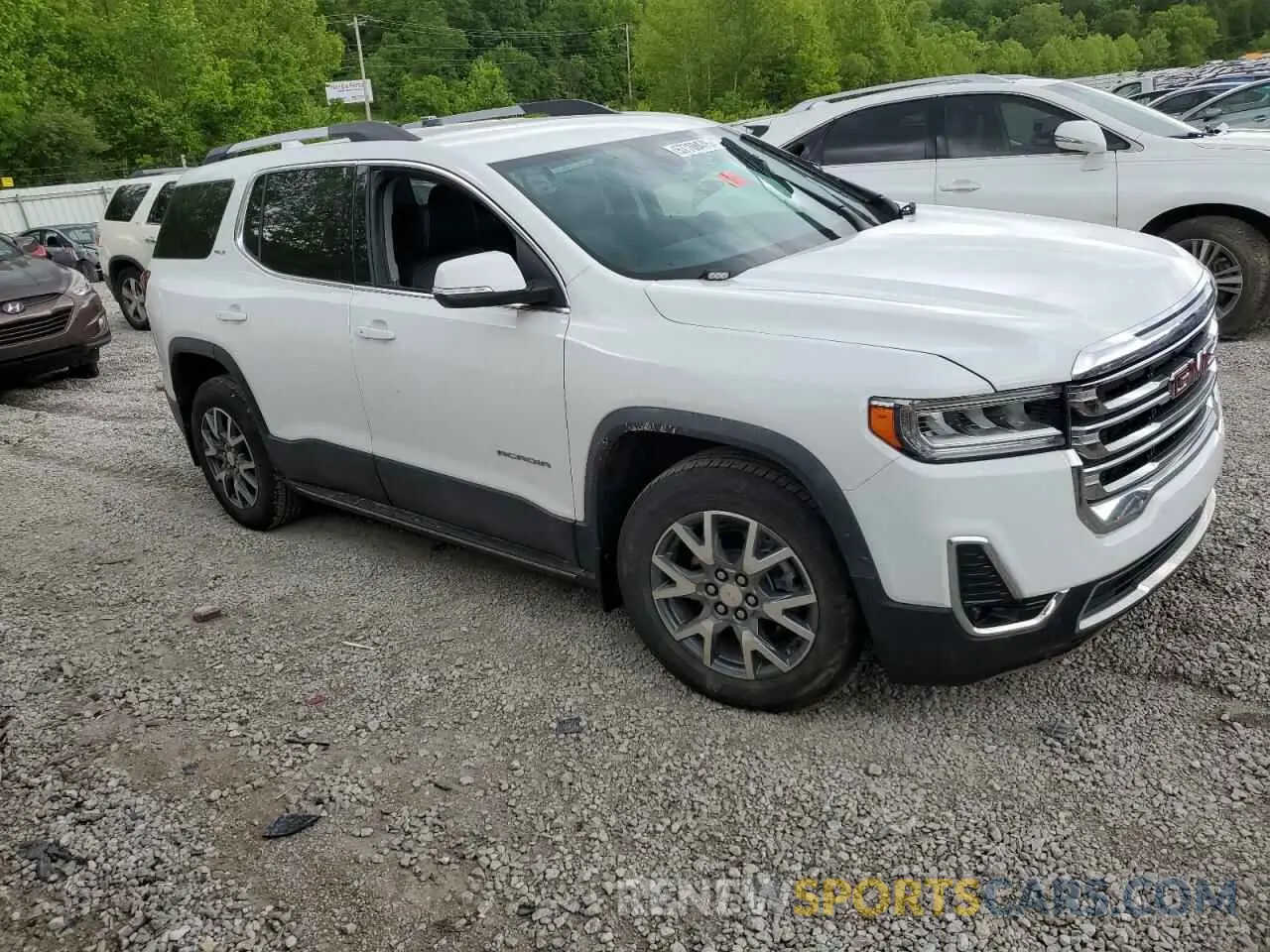 4 fotografías del automóvil dañado 1GKKNULS6PZ237102 GMC ACADIA 2023