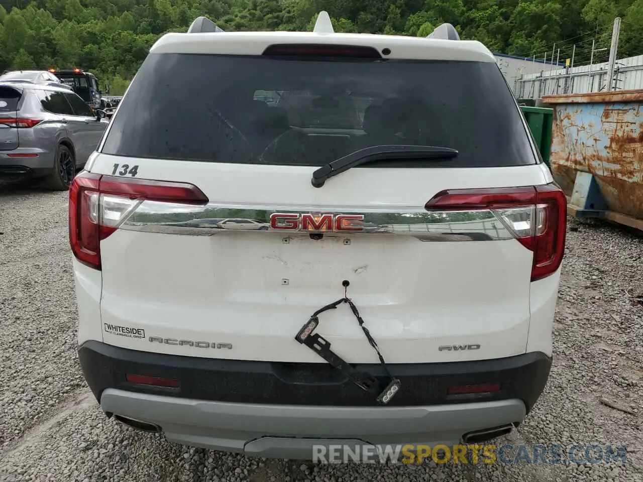 6 fotografías del automóvil dañado 1GKKNULS6PZ237102 GMC ACADIA 2023