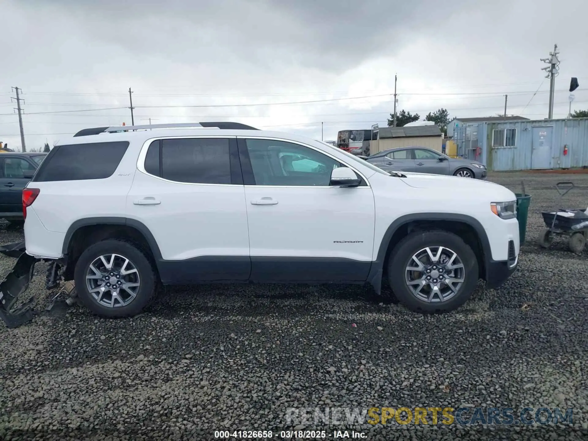 14 fotografías del automóvil dañado 1GKKNULS7PZ254670 GMC ACADIA 2023