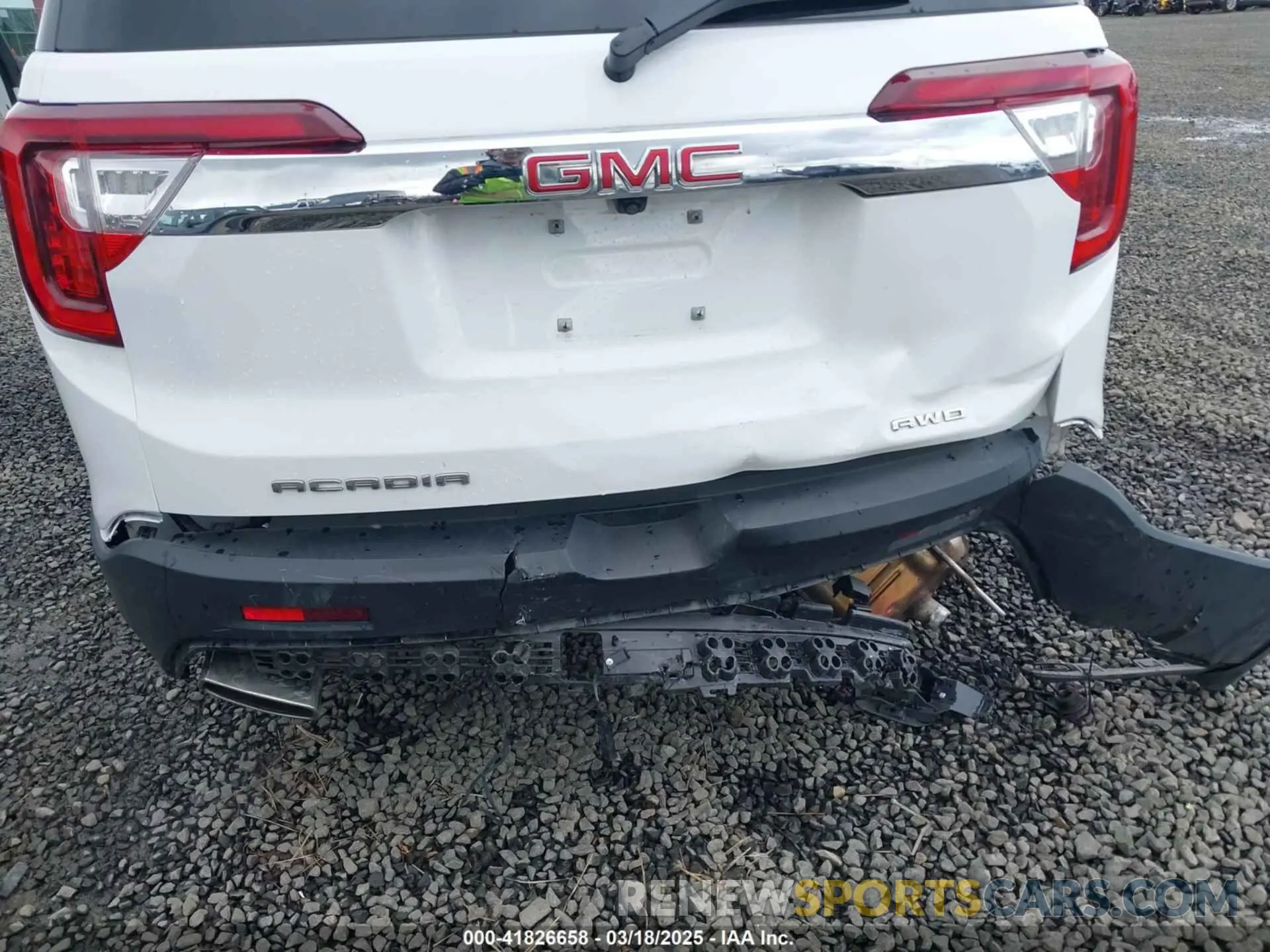 6 fotografías del automóvil dañado 1GKKNULS7PZ254670 GMC ACADIA 2023
