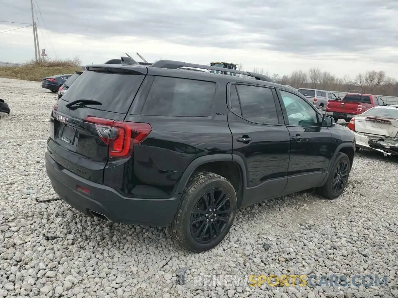 3 fotografías del automóvil dañado 1GKKNULS9PZ255562 GMC ACADIA 2023