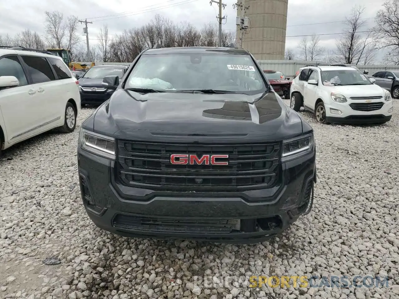 5 fotografías del automóvil dañado 1GKKNULS9PZ255562 GMC ACADIA 2023