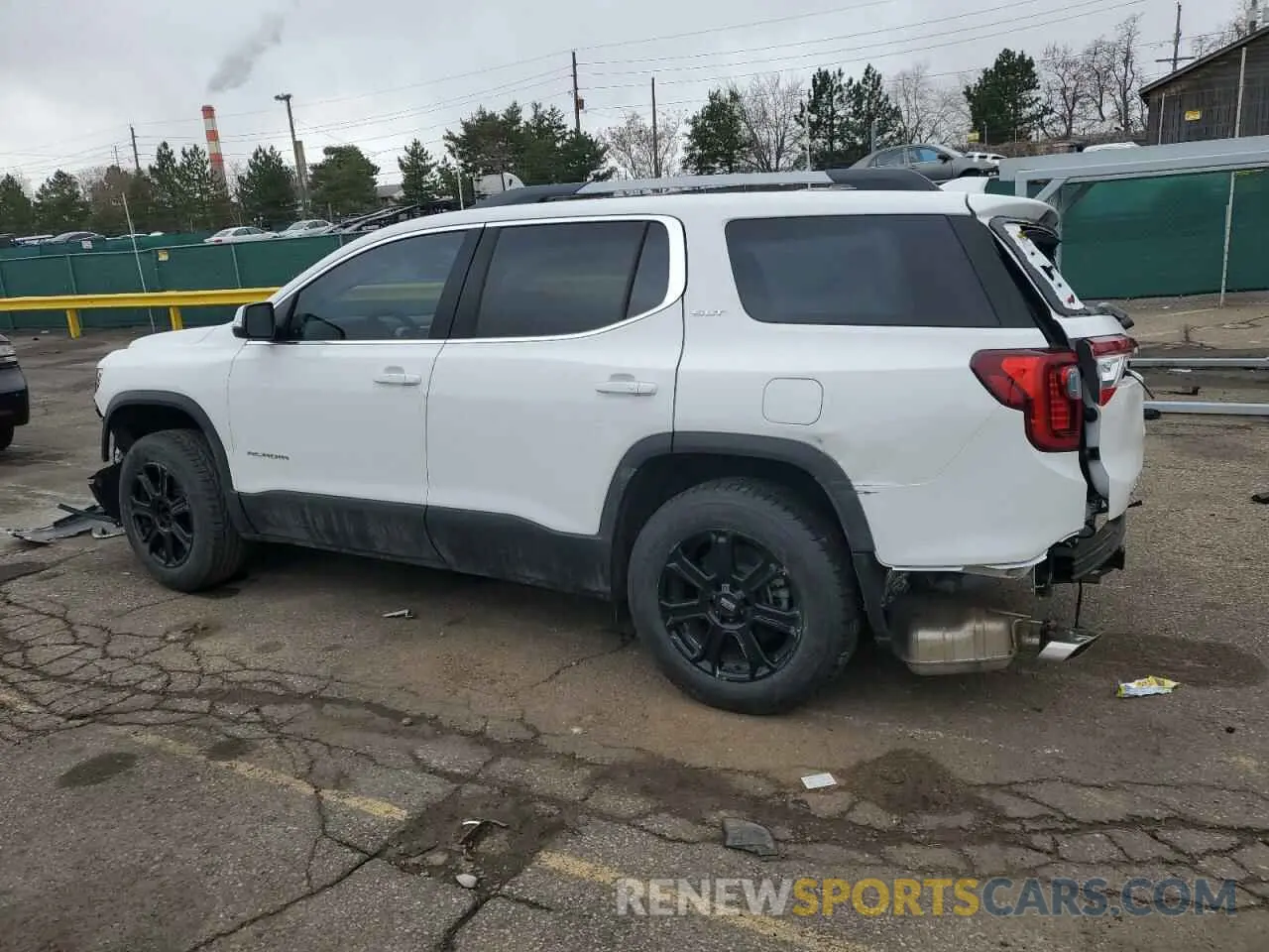 2 fotografías del automóvil dañado 1GKKNULSXPZ148259 GMC ACADIA 2023