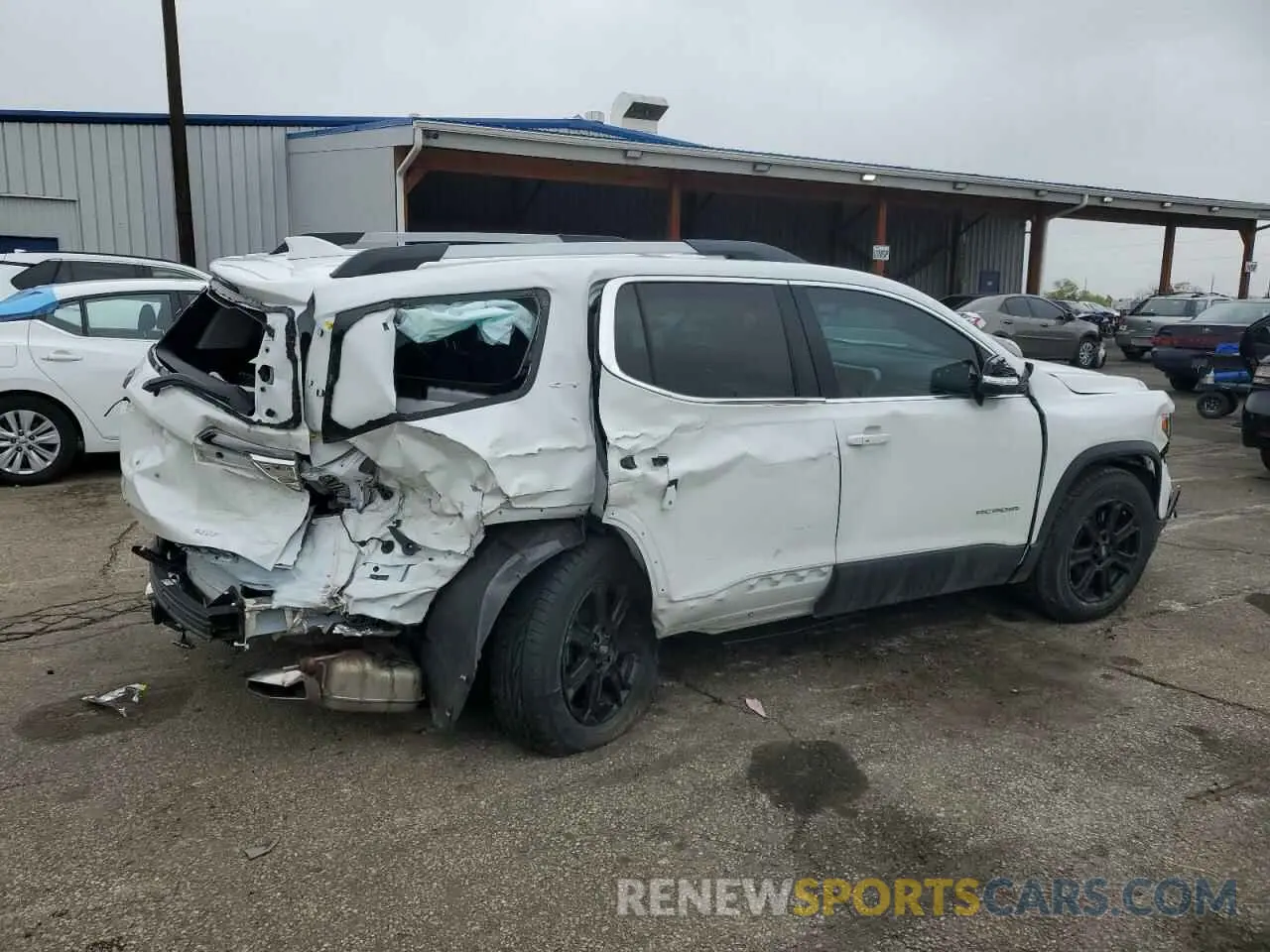 3 fotografías del automóvil dañado 1GKKNULSXPZ148259 GMC ACADIA 2023
