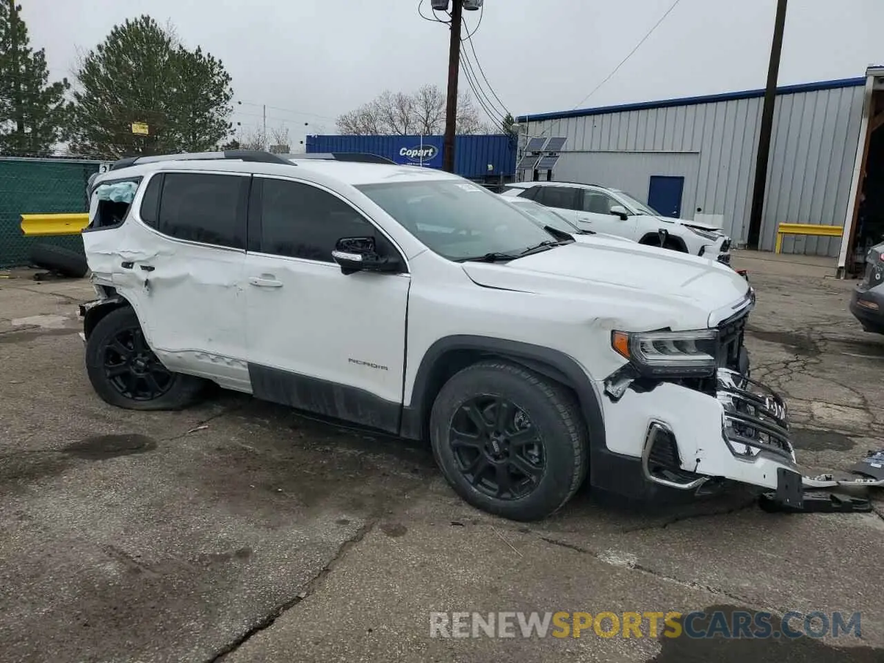 4 fotografías del automóvil dañado 1GKKNULSXPZ148259 GMC ACADIA 2023