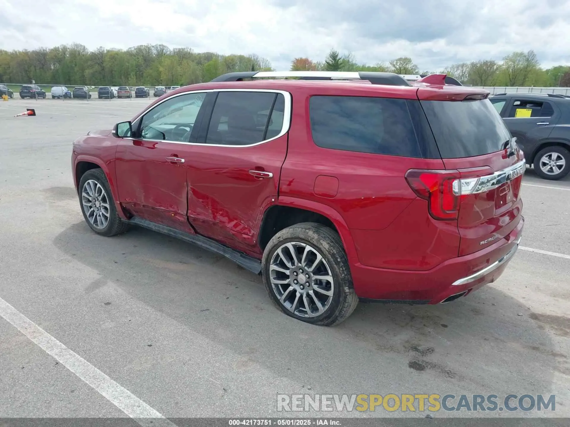 3 fotografías del automóvil dañado 1GKKNXL47PZ125749 GMC ACADIA 2023