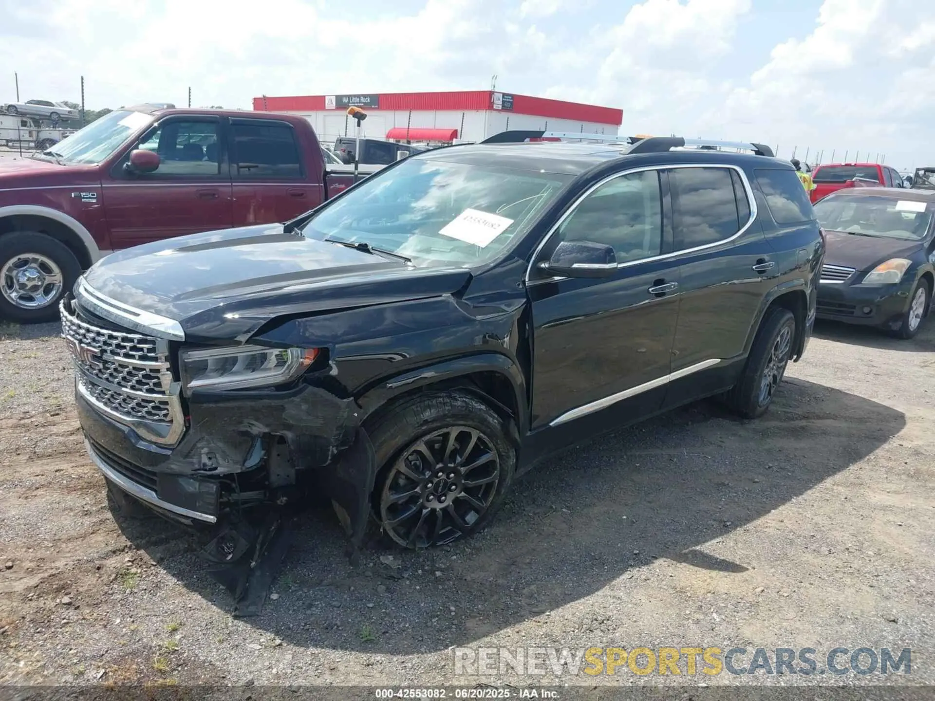 2 fotografías del automóvil dañado 1GKKNXLS4PZ204830 GMC ACADIA 2023