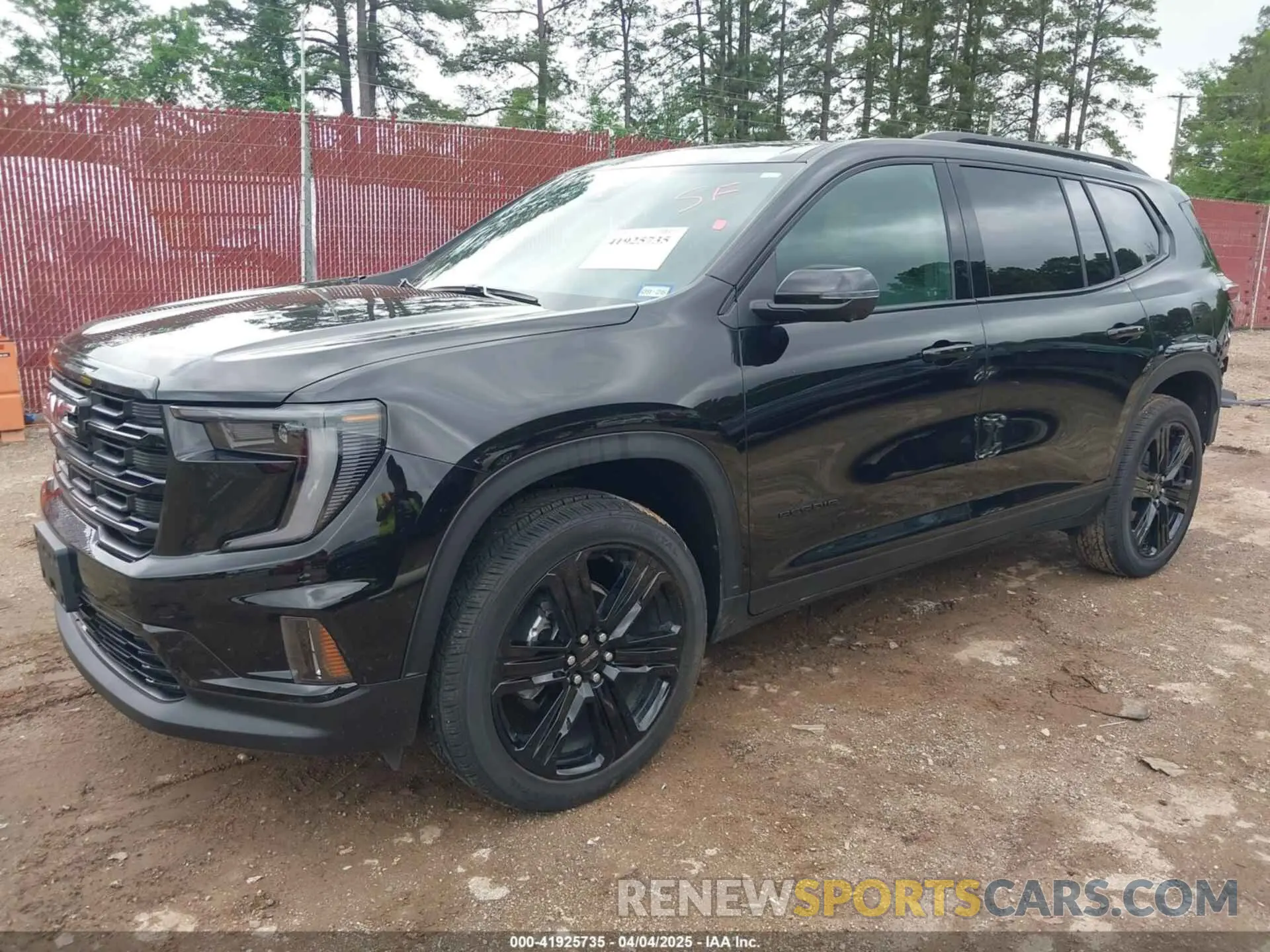 2 fotografías del automóvil dañado 1GKENKKS1RJ241563 GMC ACADIA 2024