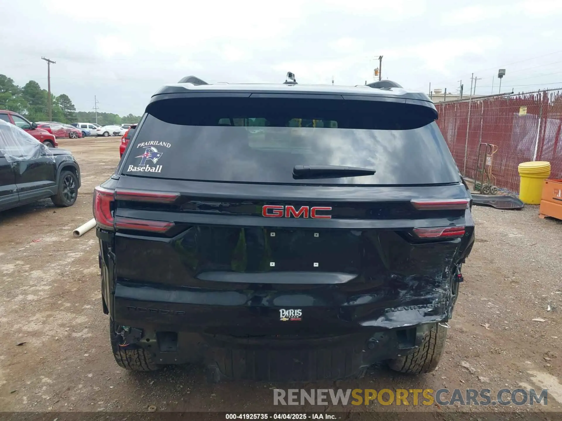 6 fotografías del automóvil dañado 1GKENKKS1RJ241563 GMC ACADIA 2024