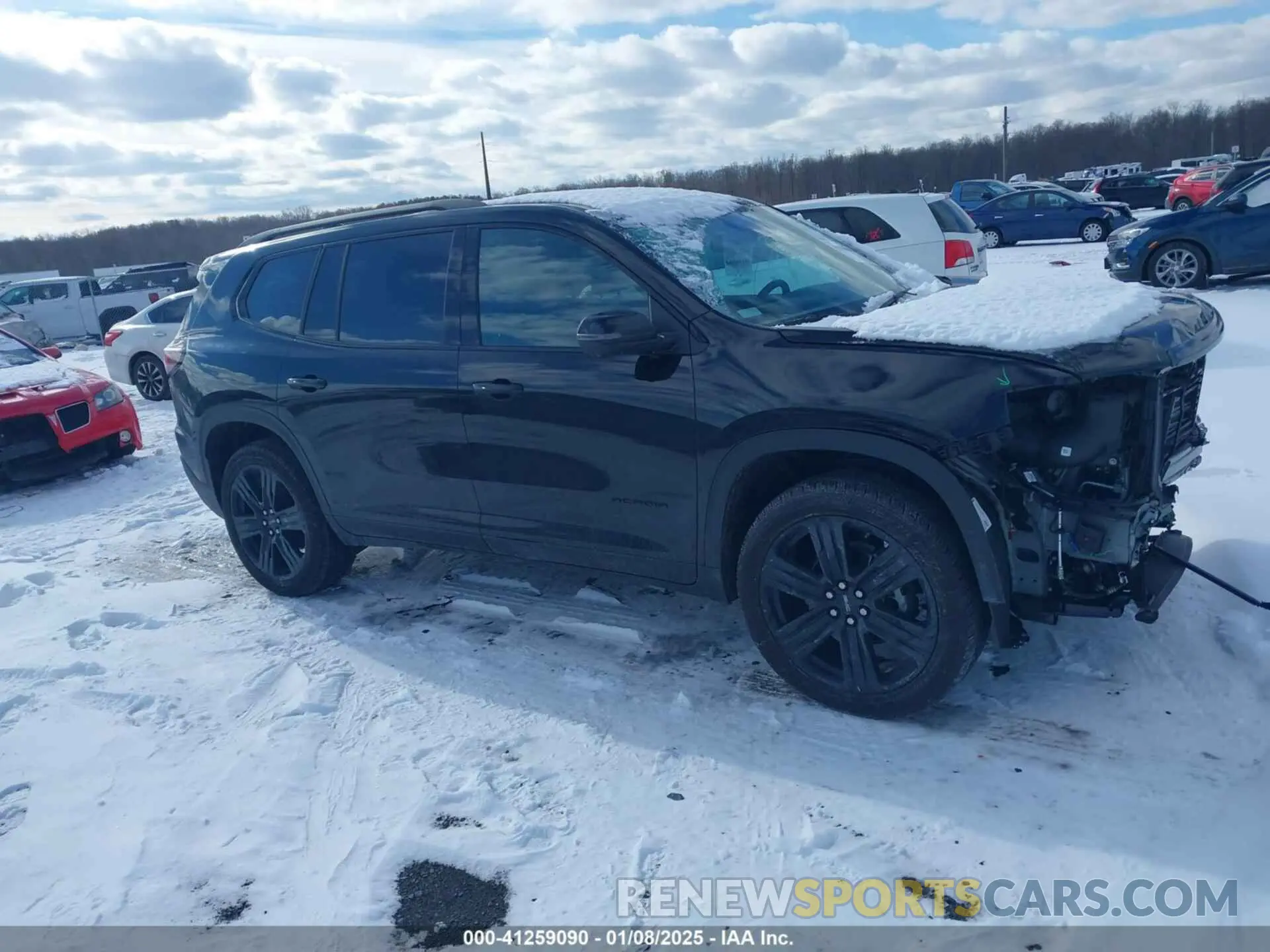 13 fotografías del automóvil dañado 1GKENKKS7RJ224119 GMC ACADIA 2024