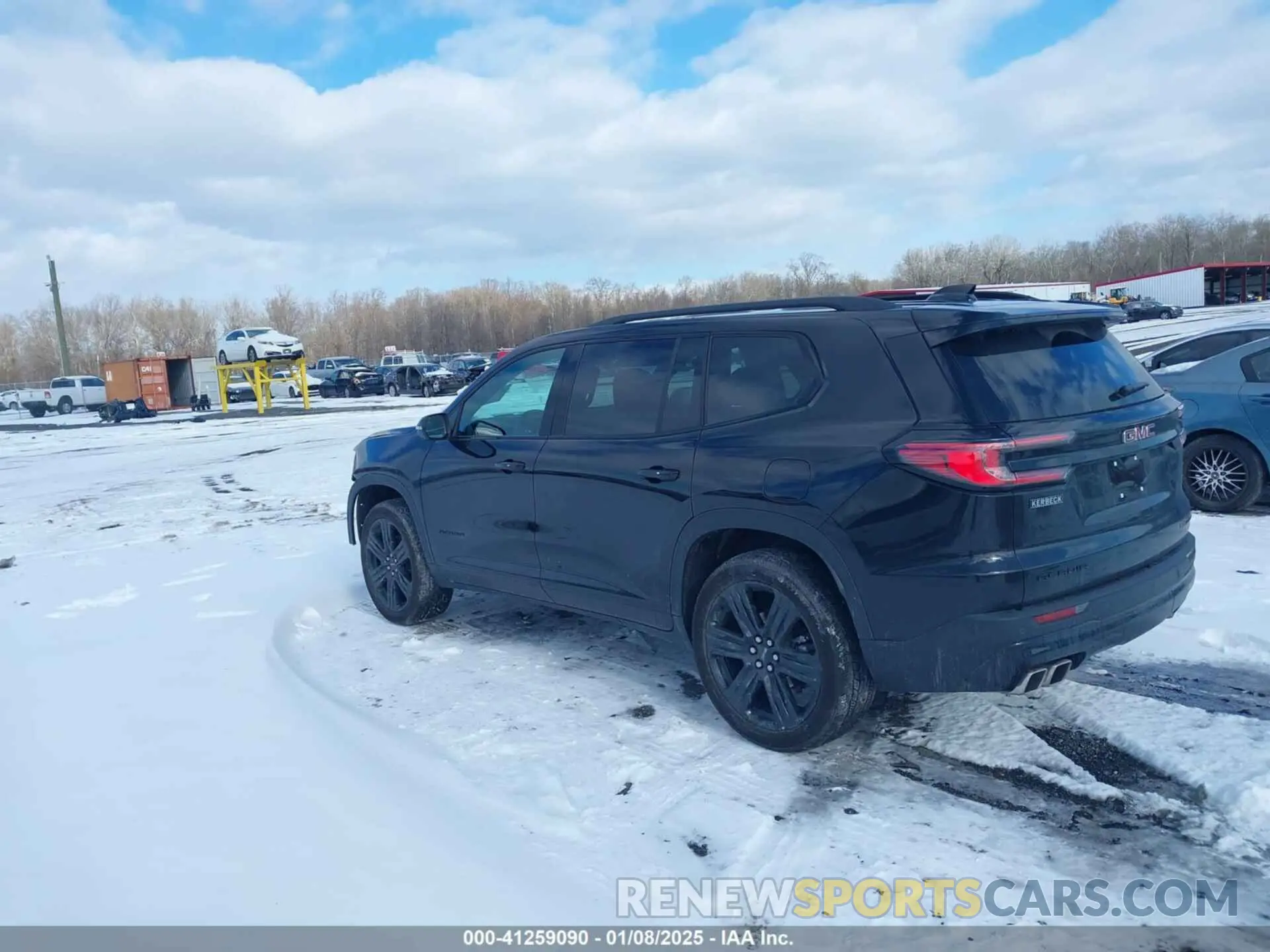 14 fotografías del automóvil dañado 1GKENKKS7RJ224119 GMC ACADIA 2024