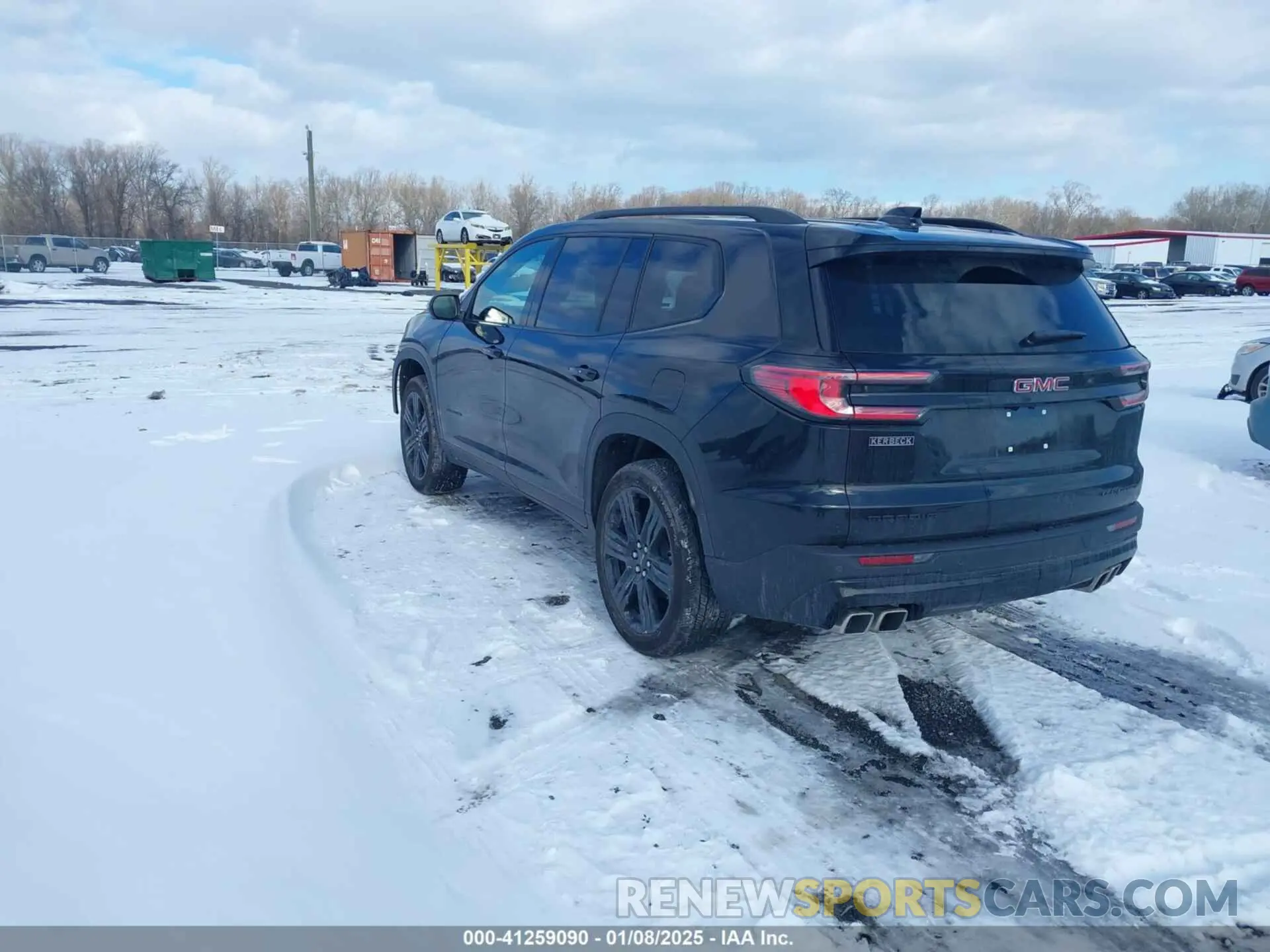 3 fotografías del automóvil dañado 1GKENKKS7RJ224119 GMC ACADIA 2024