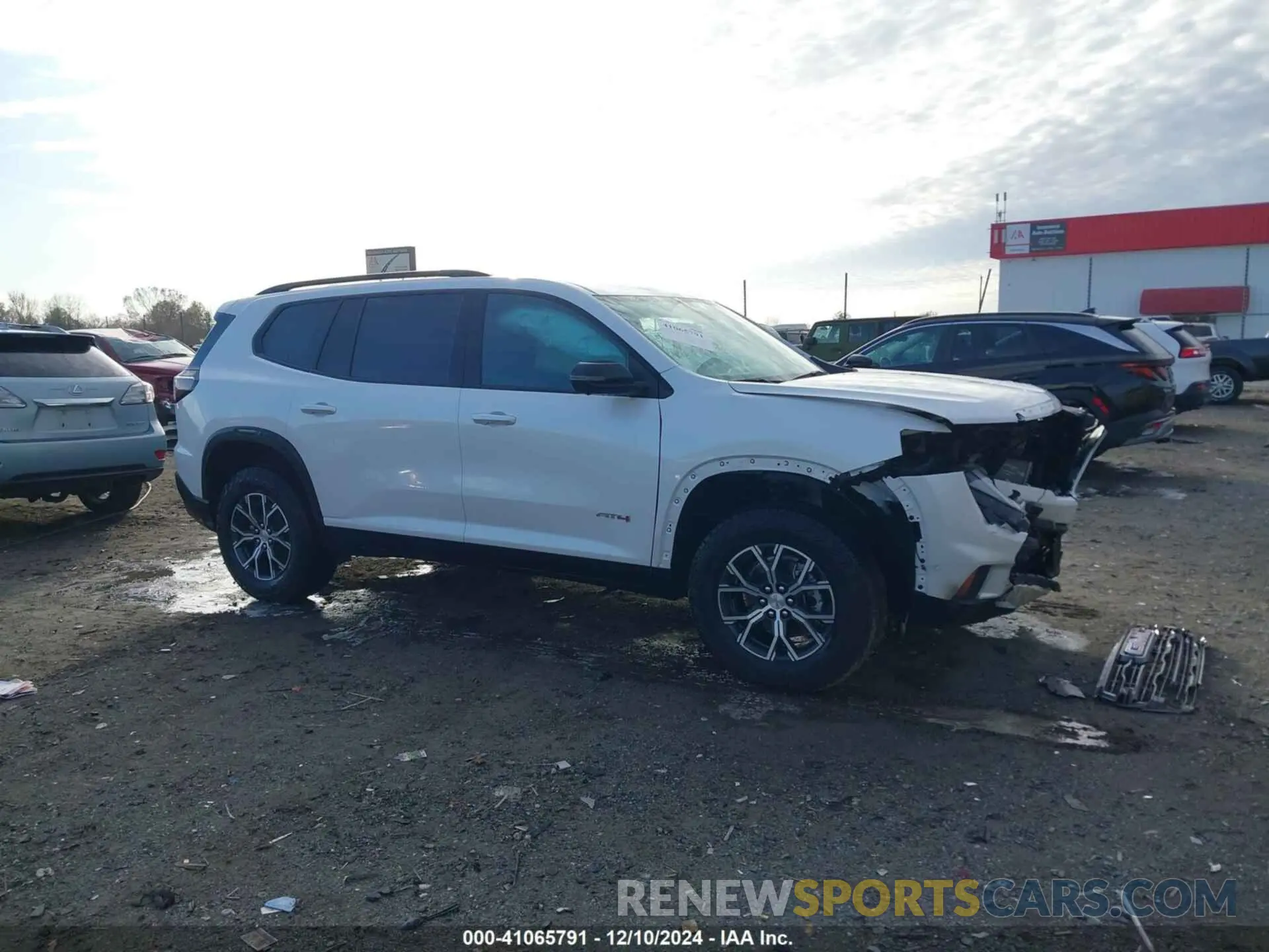 13 fotografías del automóvil dañado 1GKENPKS3RJ186613 GMC ACADIA 2024