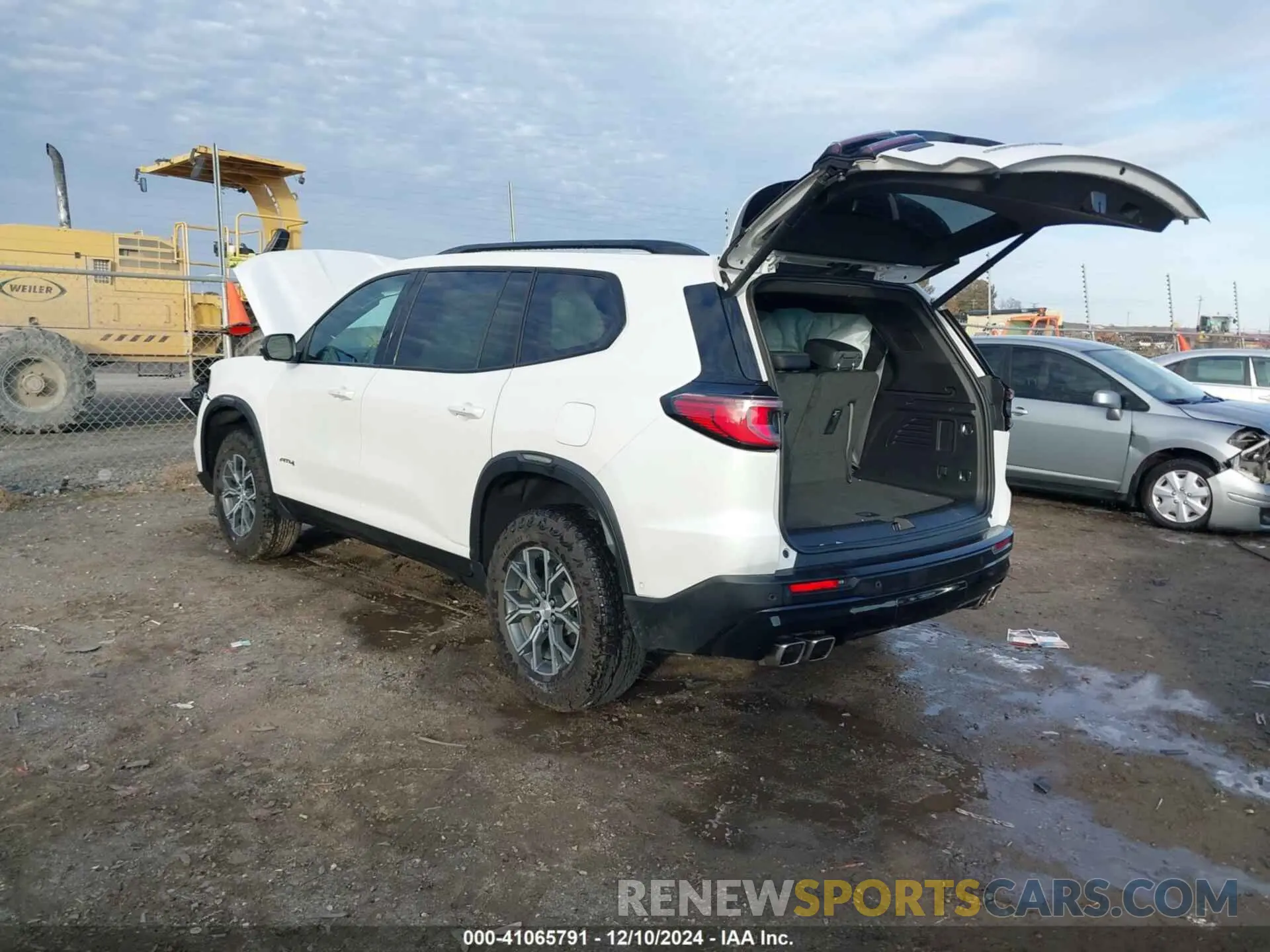 3 fotografías del automóvil dañado 1GKENPKS3RJ186613 GMC ACADIA 2024
