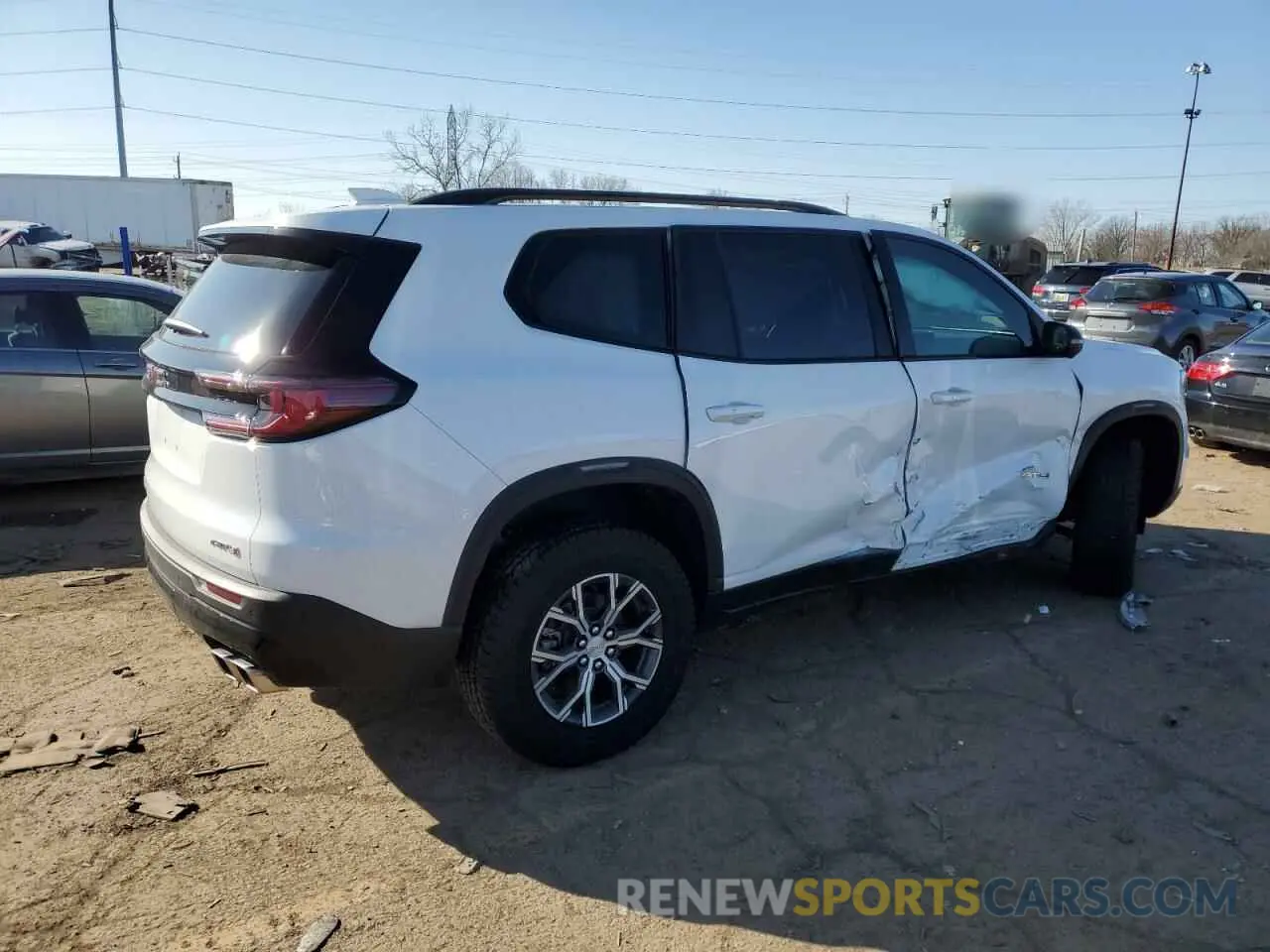 3 fotografías del automóvil dañado 1GKENPKS8RJ198708 GMC ACADIA 2024