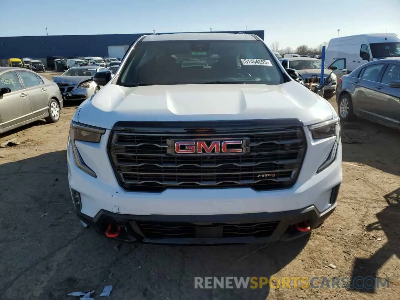 5 fotografías del automóvil dañado 1GKENPKS8RJ198708 GMC ACADIA 2024