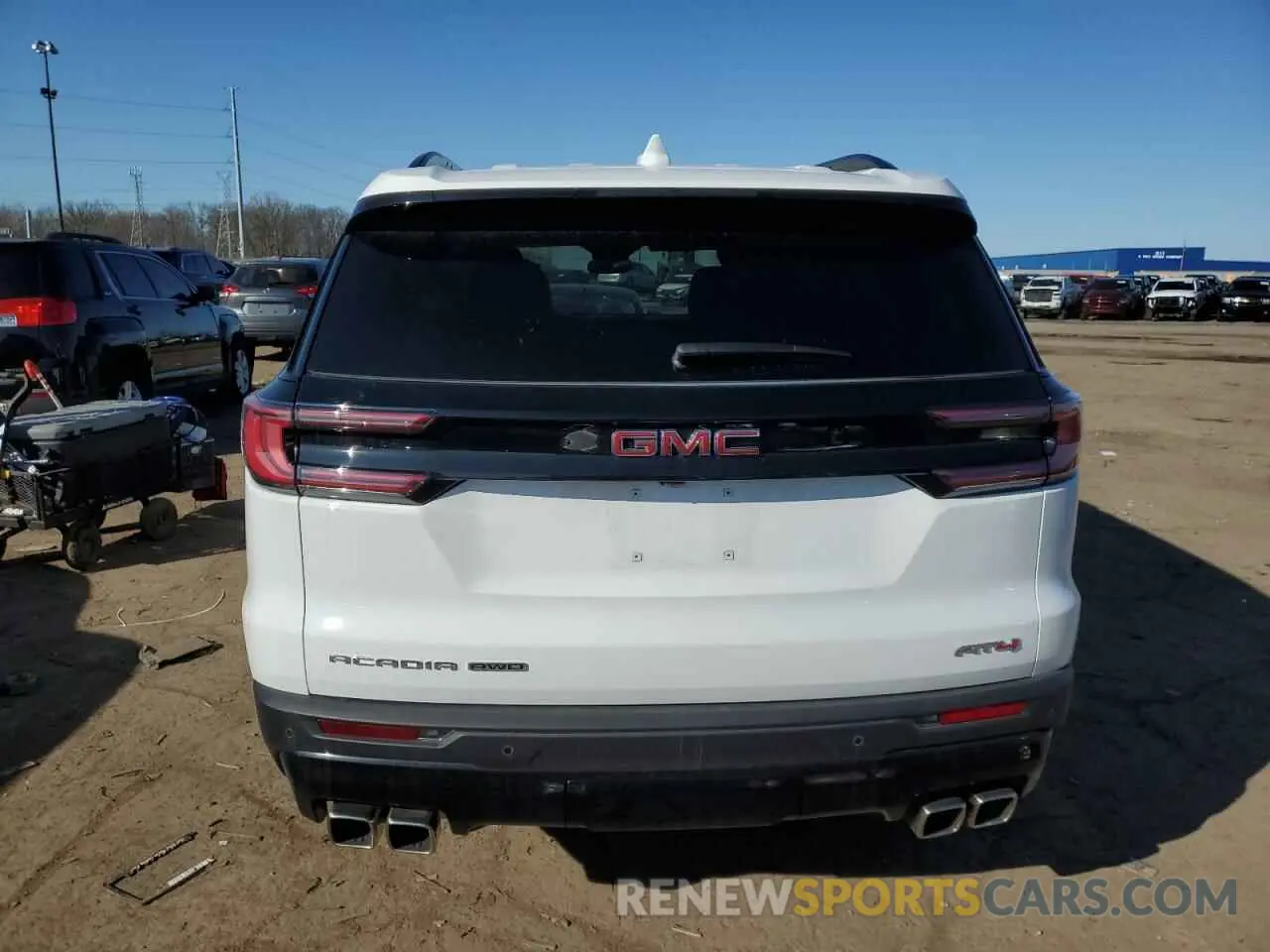 6 fotografías del automóvil dañado 1GKENPKS8RJ198708 GMC ACADIA 2024