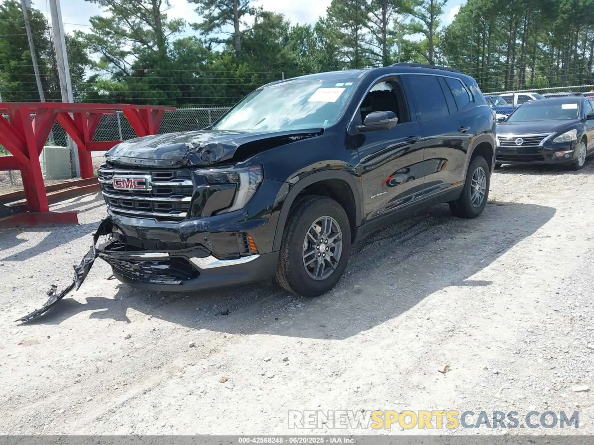 2 fotografías del automóvil dañado 1GKENKRS4SJ155580 GMC ACADIA 2025
