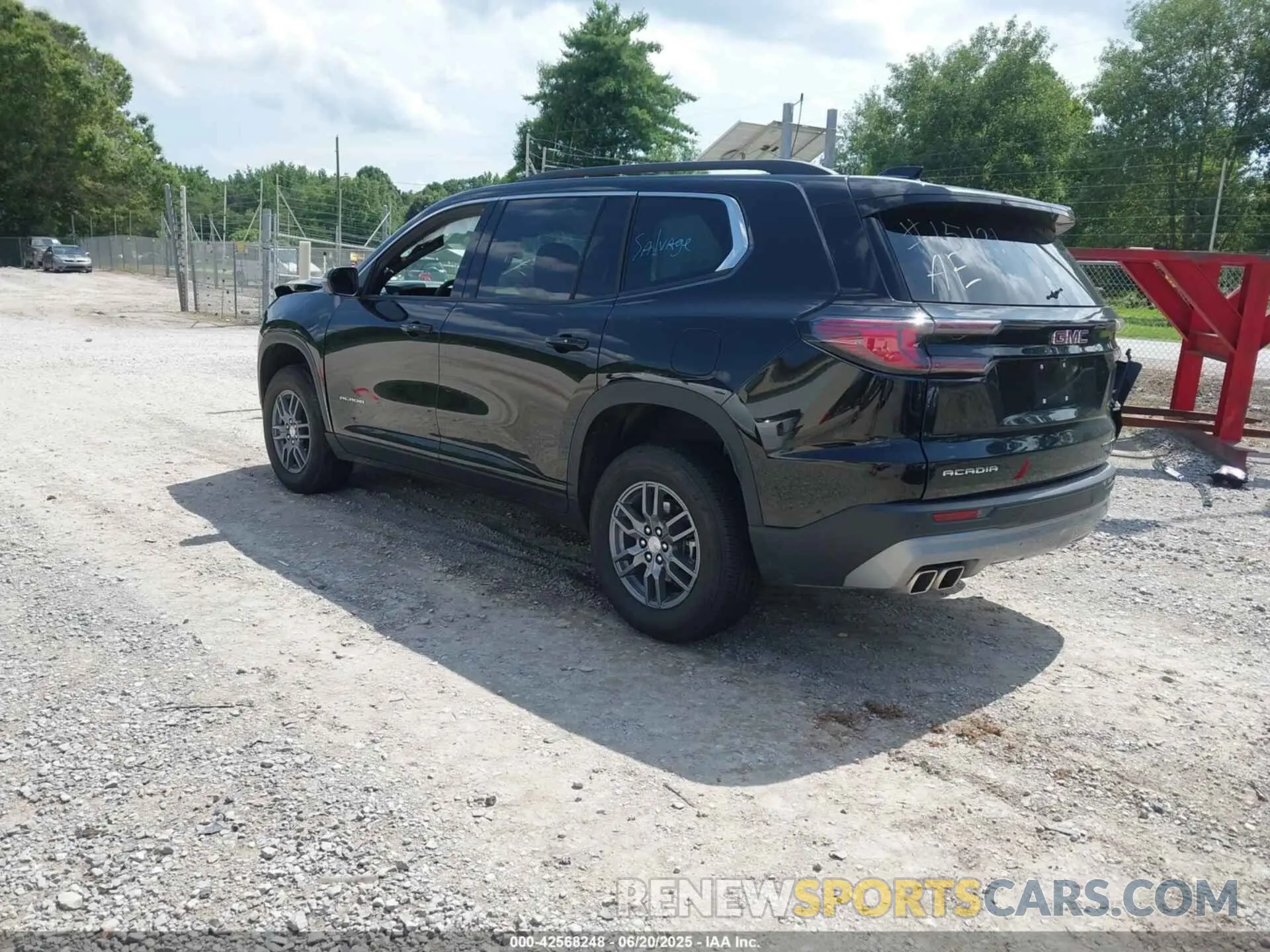3 fotografías del automóvil dañado 1GKENKRS4SJ155580 GMC ACADIA 2025